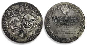 Ray Bolgers Tony Award -- From the 3rd Year of the Awards for the 1948 Production of Wheres Charley? for Best Performance by a Leading Actor in a Musical